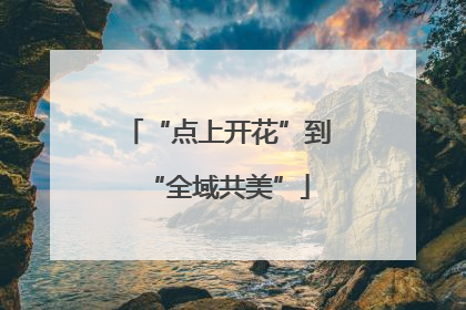 “点上开花”到“全域共美”