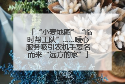 “小麦地图”“临时帮工队”……暖心服务吸引农机手慕名而来“远方的家”