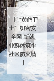 “黄鹤卫士”织密安全网 新就业群体筑牢社区防火墙