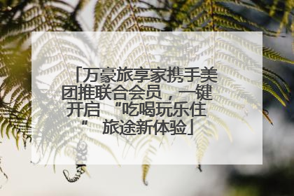 万豪旅享家携手美团推联合会员，一键开启 “吃喝玩乐住” 旅途新体验