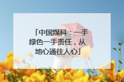 中国煤科：一手绿色一手责任，从地心通往人心