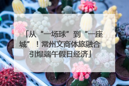 从“一场球”到“一座城”！常州文商体旅融合引爆端午假日经济
