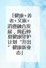 健康+养老+文旅+消费融合发展，黄石仲夏健康守护计划“开出”健康新业态