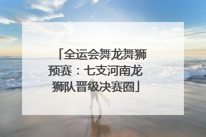 全运会舞龙舞狮预赛：七支河南龙狮队晋级决赛圈