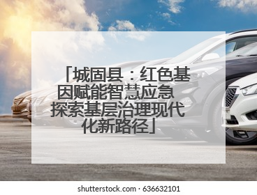 城固县：红色基因赋能智慧应急 探索基层治理现代化新路径