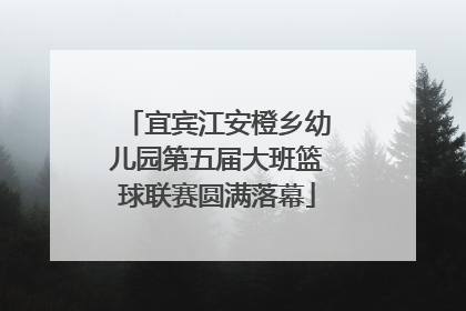 宜宾江安橙乡幼儿园第五届大班篮球联赛圆满落幕