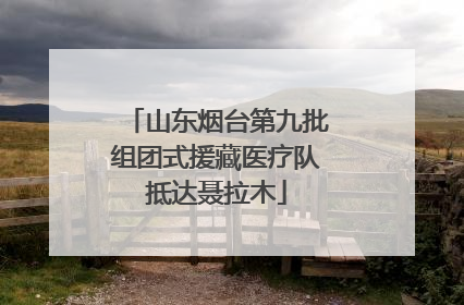 山东烟台第九批组团式援藏医疗队抵达聂拉木
