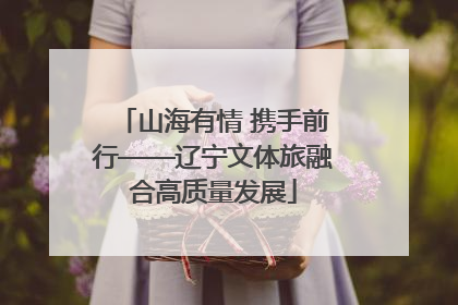 山海有情 携手前行——辽宁文体旅融合高质量发展