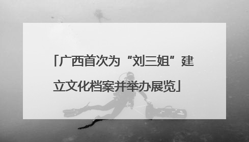 广西首次为“刘三姐”建立文化档案并举办展览