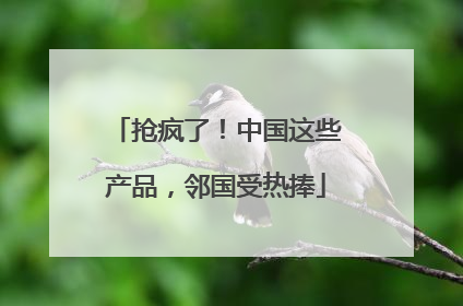 抢疯了！中国这些产品，邻国受热捧