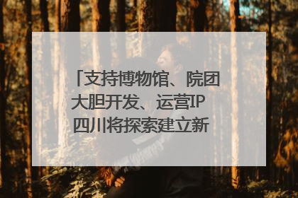 支持博物馆、院团大胆开发、运营IP 四川将探索建立新的收入分配激励机制｜新闻发布最前线