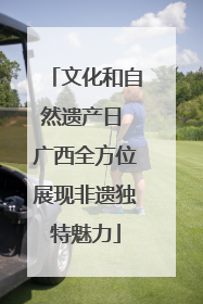 文化和自然遗产日 广西全方位展现非遗独特魅力