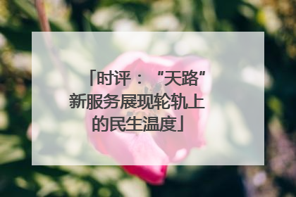 时评：“天路”新服务展现轮轨上的民生温度