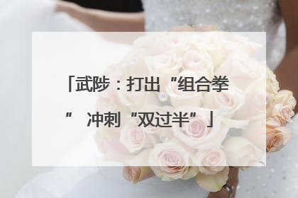 武陟：打出“组合拳” 冲刺“双过半”