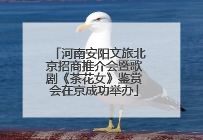 河南安阳文旅北京招商推介会暨歌剧《茶花女》鉴赏会在京成功举办