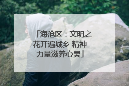 海沧区：文明之花开遍城乡 精神力量滋养心灵