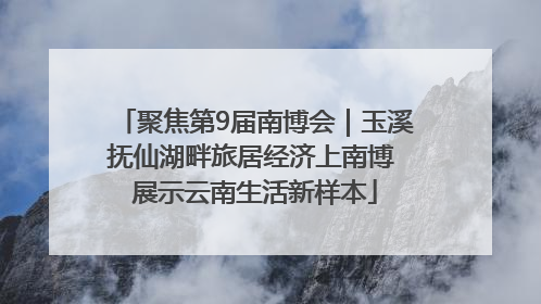 聚焦第9届南博会｜玉溪抚仙湖畔旅居经济上南博 展示云南生活新样本