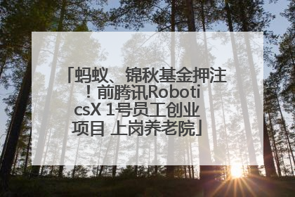 蚂蚁、锦秋基金押注！前腾讯RoboticsX 1号员工创业项目 上岗养老院