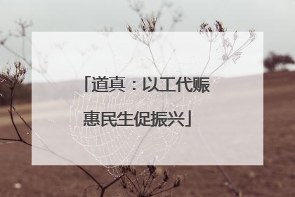 道真：以工代赈惠民生促振兴