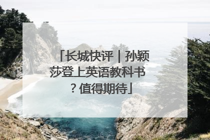 长城快评｜孙颖莎登上英语教科书？值得期待