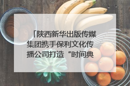 陕西新华出版传媒集团携手保利文化传播公司打造“时间典藏”数字艺术馆