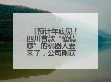 预计年底见！四川首款“懂情感”的机器人要来了，公司刚获数千万元融资