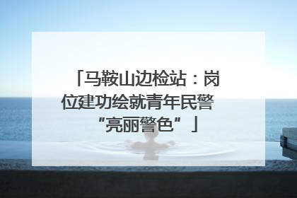 马鞍山边检站：岗位建功绘就青年民警“亮丽警色”