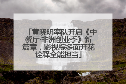 黄晓明率队开启《中餐厅·非洲创业季》新篇章，影视综多面开花诠释全能担当
